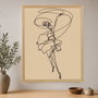 Wallity Pintura Decorativa en Lienzo Enmarcada 45 x 60 cm